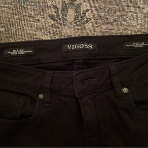 Black Vigoss Super Skinny Jeans - size 28 - Inseam 24 - Mid-rise